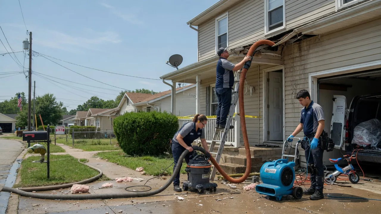Water Damage Restoration in Rhoadesville, VA near me